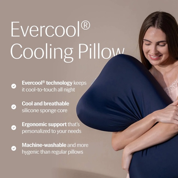 REST® Evercool® Cooling Pillow, Instant Cool-to-Touch Shell Fabric‼️LAST ONE - Picture 7 of 11